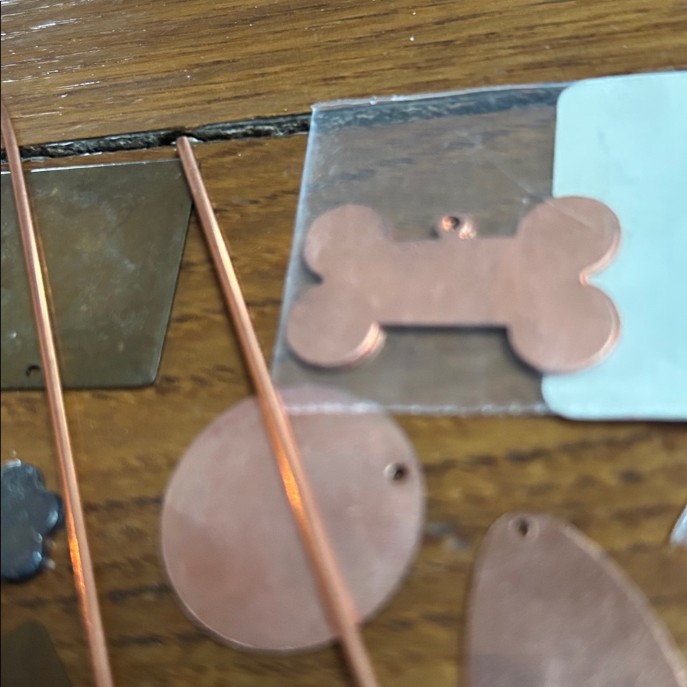 Copper and Brass Metal Blanks - Picture 3 of 7